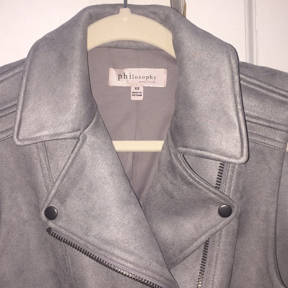 Never worn Philosophy biker jacket - Picture 5 of 7